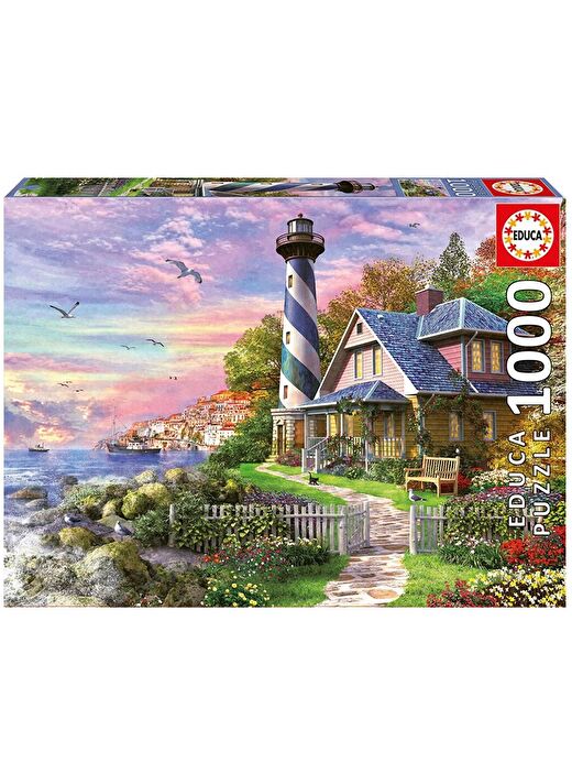 Educa 1000 Parça Bay Rock Deniz Feneri Puzzle 2
