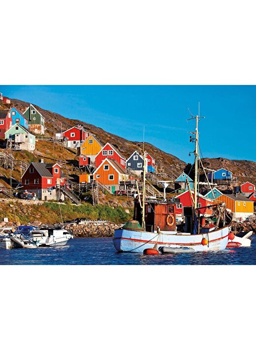 Educa 1000 Parça Nordic Houses Puzzle 1