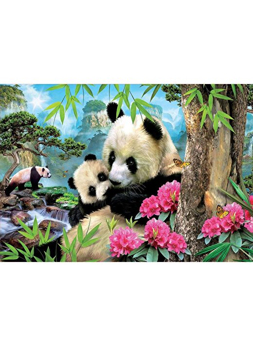 Educa 17995 Pandaların Sabah'ı Puzzle (1000 Parça)  1