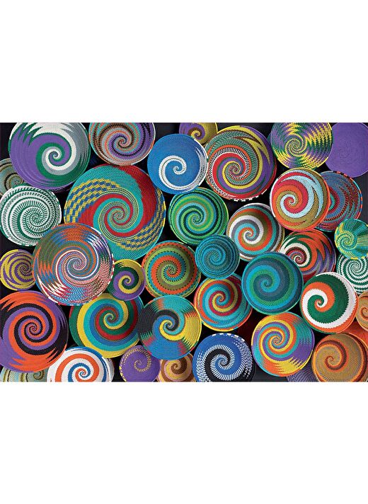 Educa 1000 Parça Renkli Afrika Sepetleri Puzzle 2