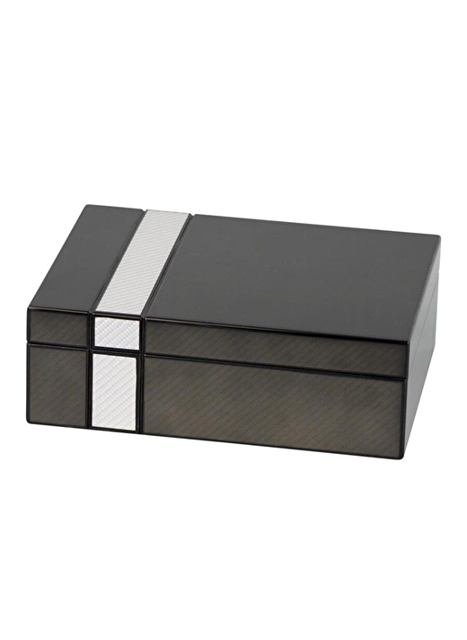 Passatore Karbon Sedir Humidor Puro Seti Siyah 20's 1
