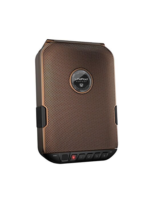 Vaultek Lifepod 2.0  Biometric Seyahat Humidoru Antik Brass 1
