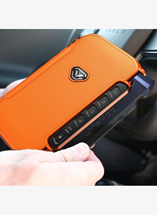 Vaultek Lifepod X Mini Seyahat Humidoru Turuncu 4lü 2