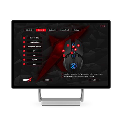 Niceboy ORYX M200 6400 DPI Kablolu Oyuncu Mouse 2