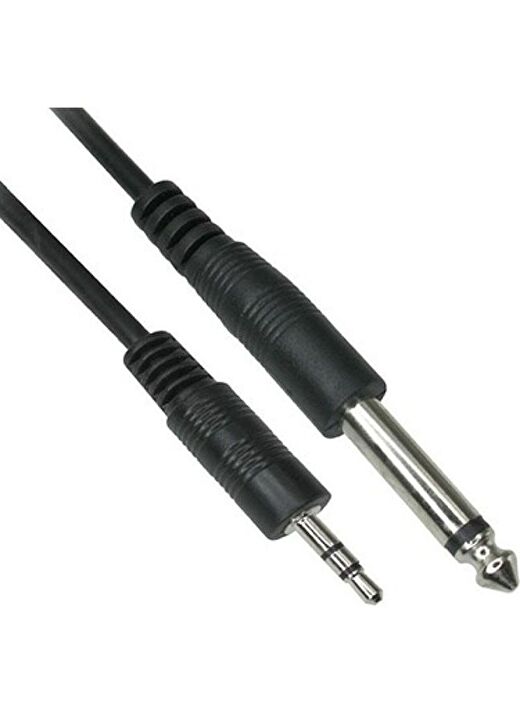 D-Sound 1.5 Metre 3.5 mm. Stereo (Erkek) - 6.35 mm. Mono (Erkek) 1