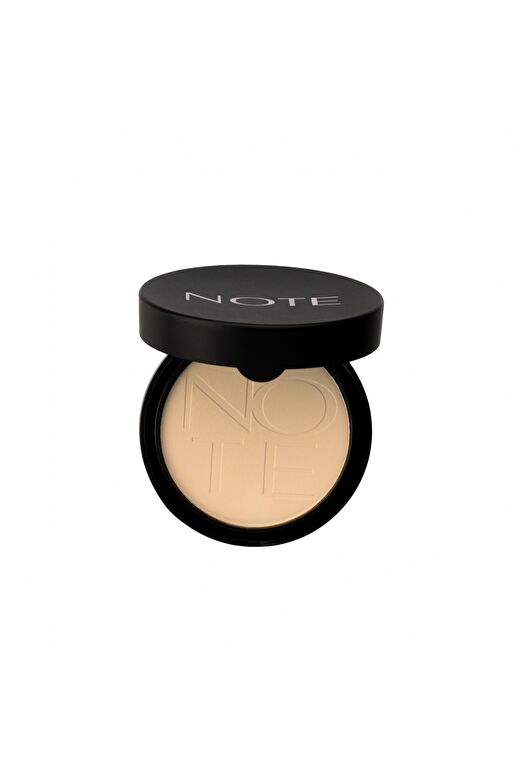 Note Luminous Silk Compact Powder 03 Medium Beige Mat Bitişli Toz Yüz Pudrası Medium Beige 3