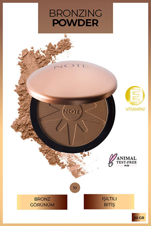 Note Bronzing Powder 20 Bronzlaştırıcı Pudra 1