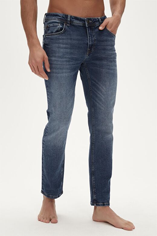 Dante Jeans Mavi Erkek Denim Pantolon 2