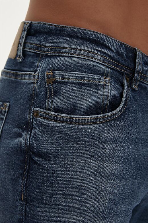 Dante Jeans Mavi Erkek Denim Pantolon 3