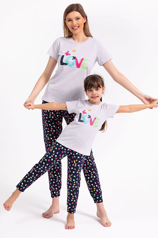 Rolypoly Love Karmelanj Kız Çocuk Pijama Takımı 2