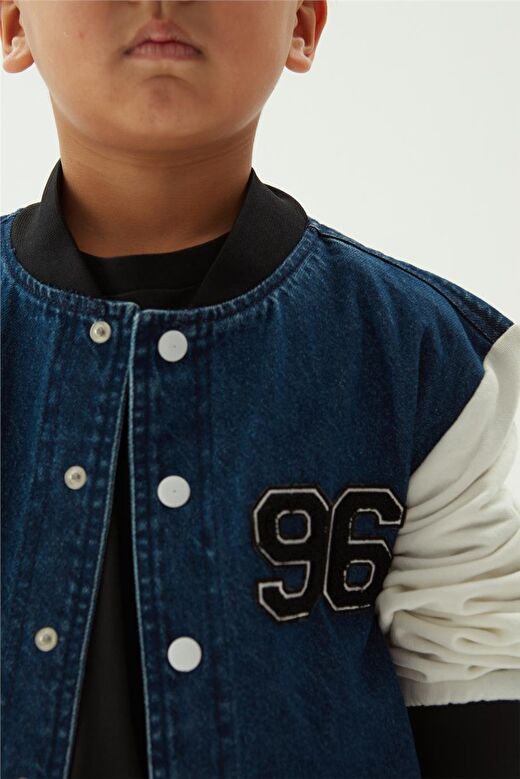 Nebbati Erkek Çocuk Denim Ceket 1