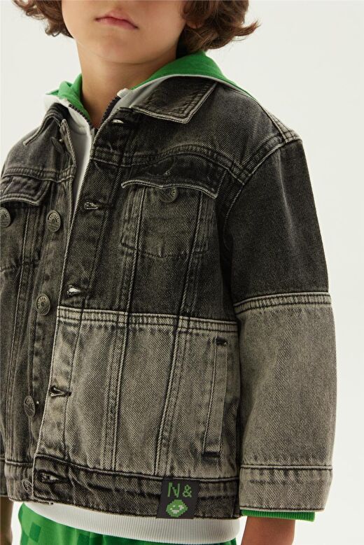 Nebbati Erkek Çocuk Denim Ceket 2