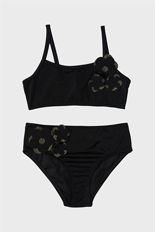 Tyess Kız Çocuk Siyah Bikini 1