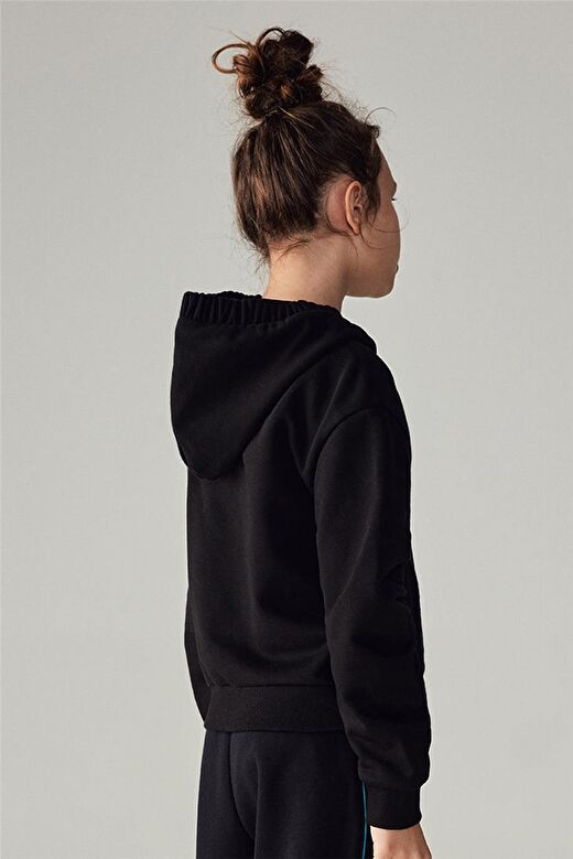 Swatsky Kız Çocuk Siyah Sweatshirt 4