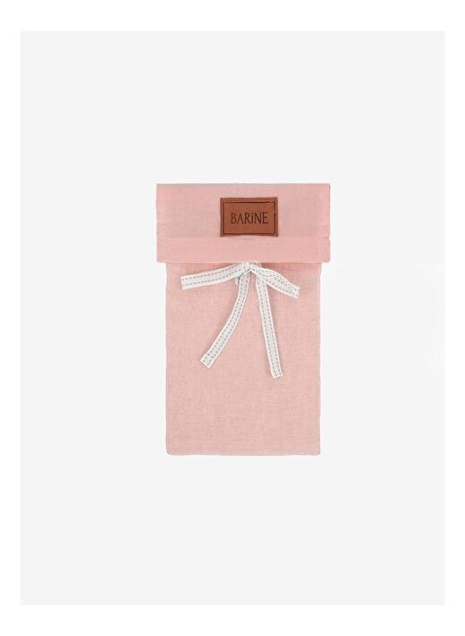 Washed Linen Keten Yastık Kılıfı 2'li Pembe 50x70 2