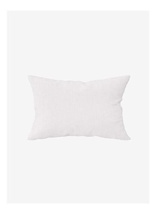 Washed Linen Keten Yastık Kılıfı 2'li Beyaz 50x70 3