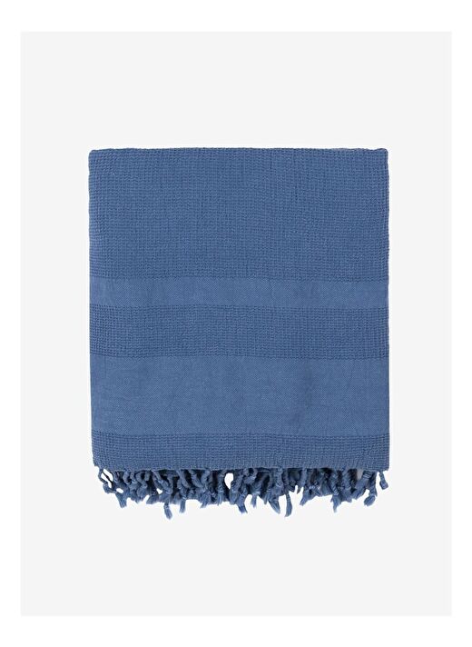 Star Pamuk Koltuk Şalı Denim Rengi 140x170 1