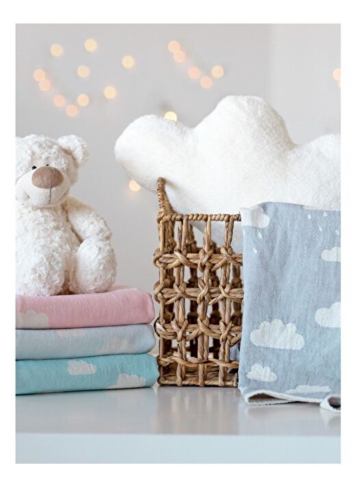 Cloud Peluş Kırlent Ekru28x55 2