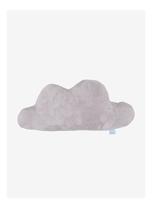 Cloud Peluş Kırlent Açık Gri28x55 1