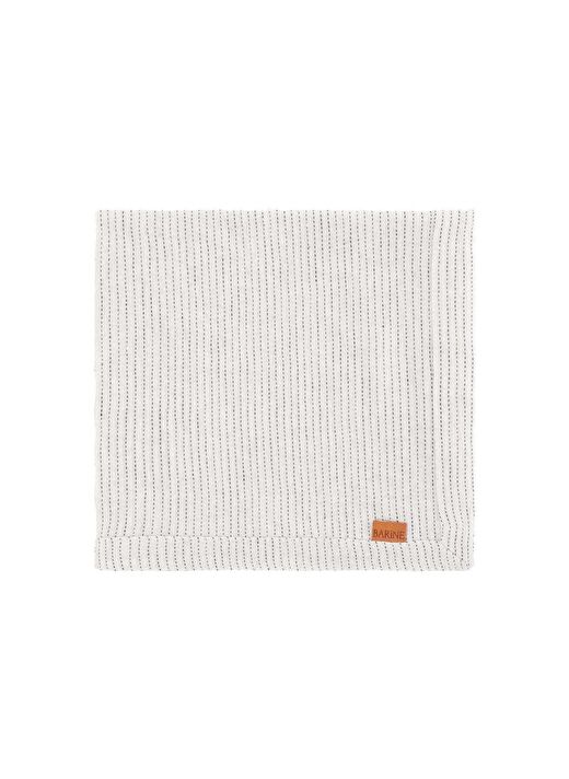 Linen 2'li Peçete Kırık Beyaz / Siyah Çizgili 45x45 1