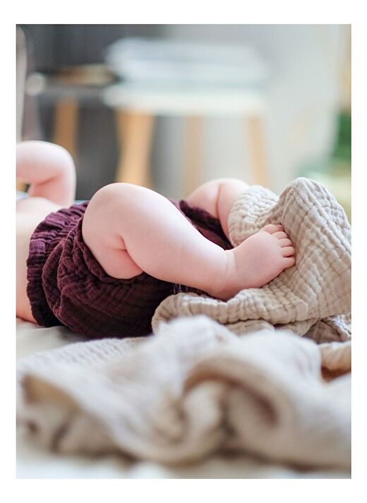 Cocoon Bebek Battaniyesi Bej / Krem 100x120 3