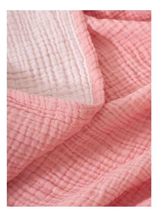 Cocoon Bebek Battaniyesi Koyu Pembe / Açık Pembe 100x120 3