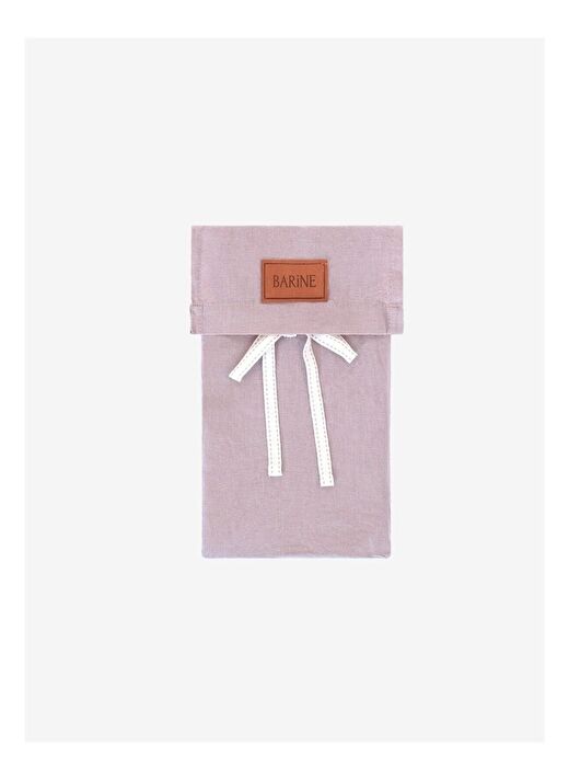 Washed Linen Keten Yastık Kılıfı 2'li Mor 50x70 2
