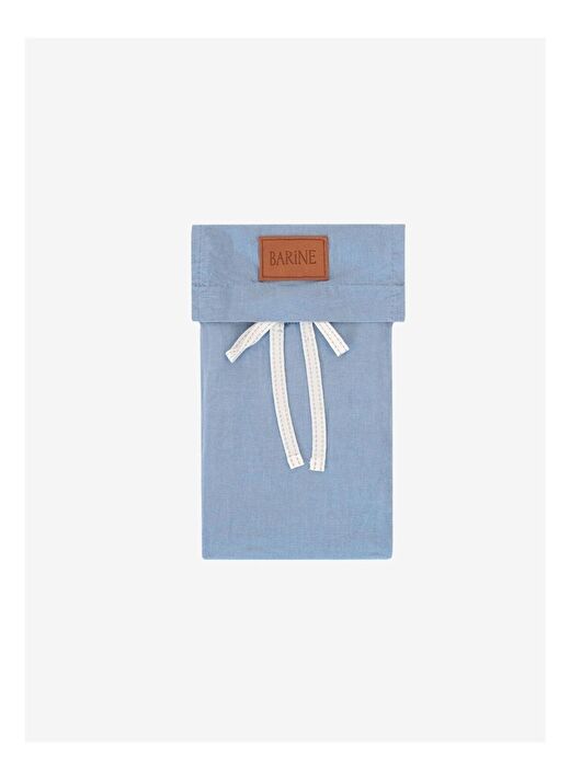 Washed Linen Keten Yastık Kılıfı 2'li Açık Mavi 50x70 2