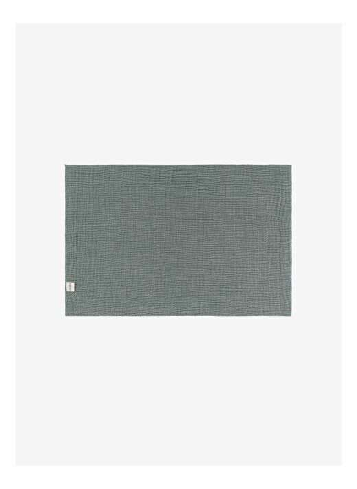 Koza 2'li Servis Altlığı Koyu Yesil / Koyu Gri 35x50 1