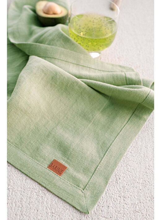 Linen 2'li Peçete Mint Yeşili 45x45 3
