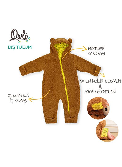 Owli Dış Tulum Kahverengi 2