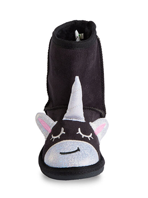 Siyah Unicorn Kız Çocuk Bot 4