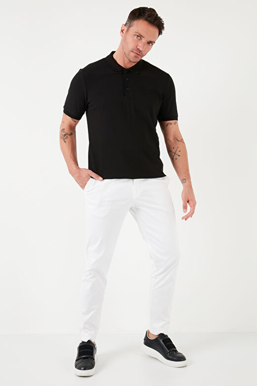 Buratti % 100 Pamuk Regular Fit Düğmeli Polo Yaka T Shirt Erkek 5902127 4