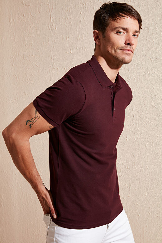 Buratti % 100 Pamuk Regular Fit Düğmeli Polo Yaka T Shirt Erkek 5902127 3