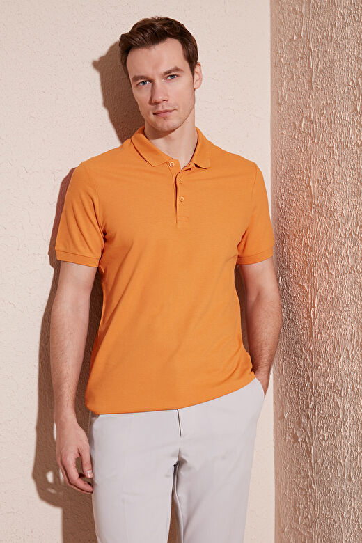 Buratti % 100 Pamuk Regular Fit Düğmeli Polo Yaka T Shirt Erkek 5902127 1