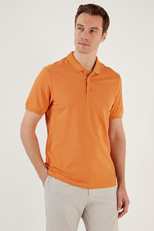 Buratti % 100 Pamuk Regular Fit Düğmeli Polo Yaka T Shirt Erkek 5902127 2