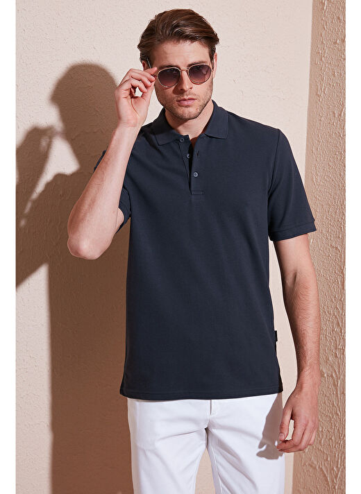 Buratti Pamuklu Regular Fit Düğmeli Polo Yaka T Shirt Erkek POLO YAKA T SHİRT 5902127 2