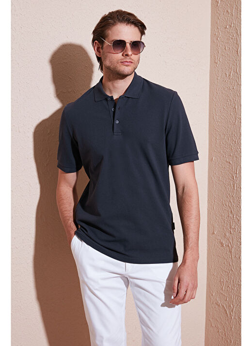 Buratti Pamuklu Regular Fit Düğmeli Polo Yaka T Shirt Erkek POLO YAKA T SHİRT 5902127 3