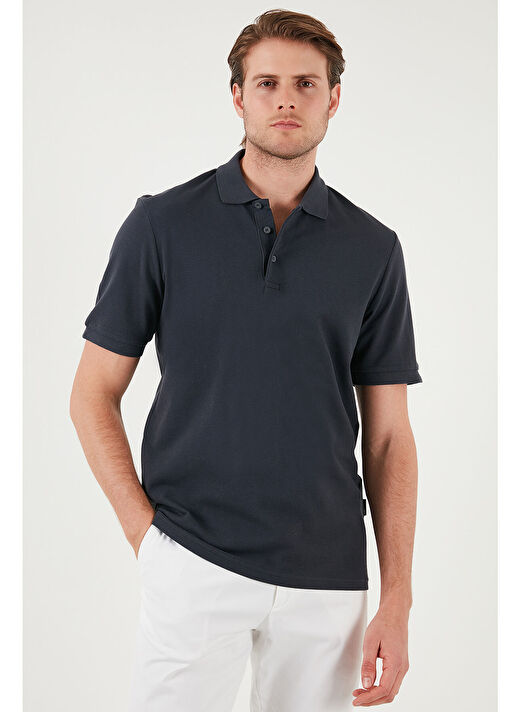 Buratti Pamuklu Regular Fit Düğmeli Polo Yaka T Shirt Erkek POLO YAKA T SHİRT 5902127 4