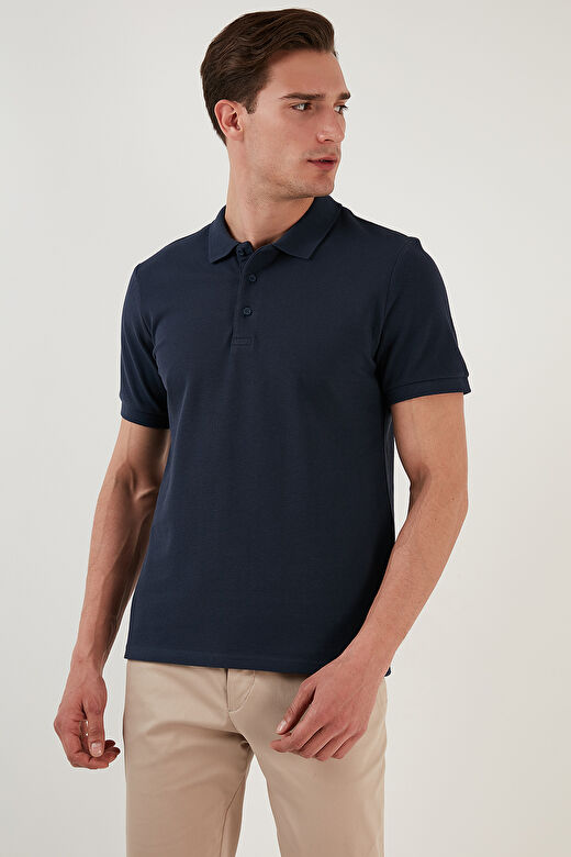 Buratti % 100 Pamuk Regular Fit Düğmeli Polo Yaka T Shirt Erkek 5902127 2