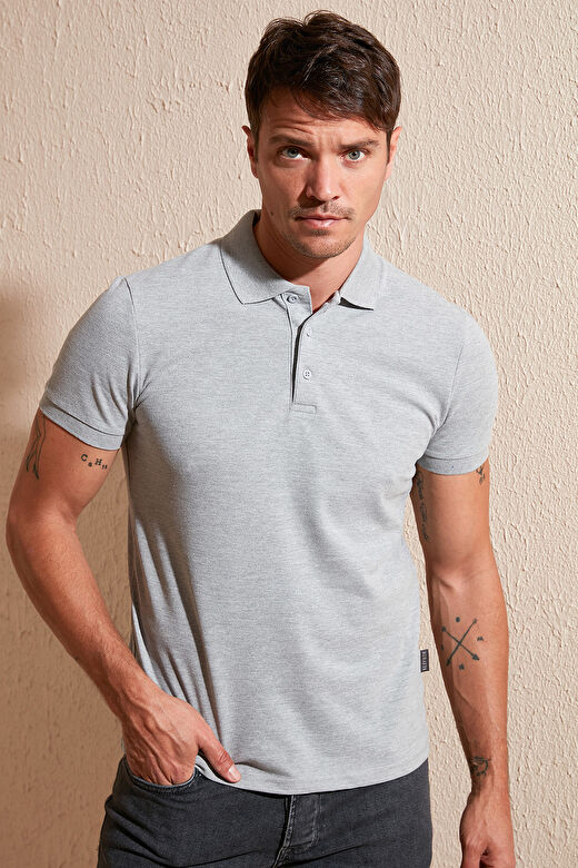 Buratti % 100 Pamuk Regular Fit Düğmeli Polo Yaka T Shirt Erkek 5902127 2