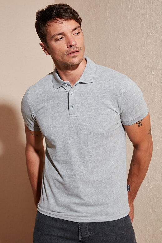 Buratti % 100 Pamuk Regular Fit Düğmeli Polo Yaka T Shirt Erkek 5902127 3