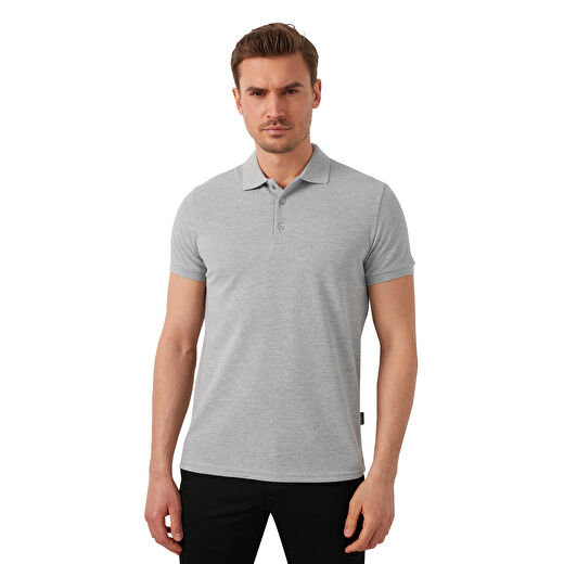 Buratti % 100 Pamuk Regular Fit Düğmeli Polo Yaka T Shirt Erkek 5902127 4