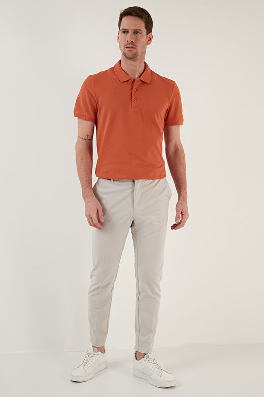 Buratti % 100 Pamuk Regular Fit Düğmeli Polo Yaka T Shirt Erkek POLO YAKA T SHİRT 5902127 3