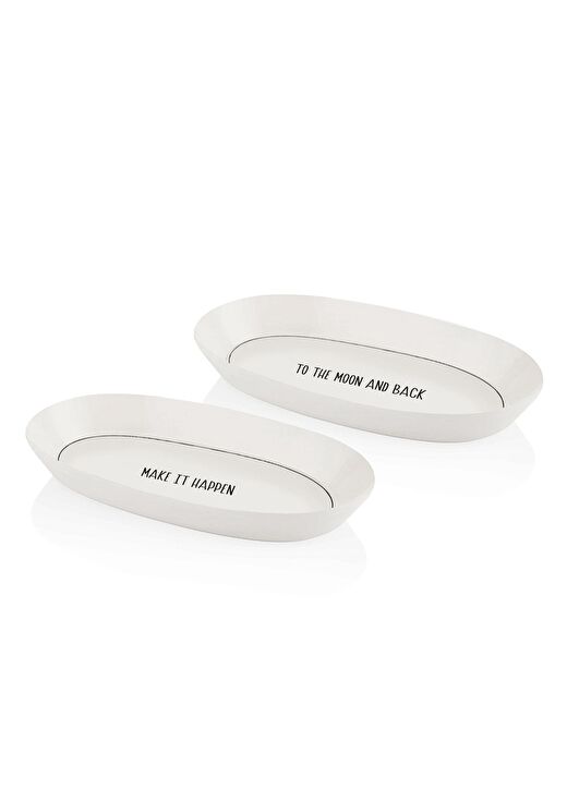 The Mia Daily Tunes Oval Servis 2li Set 29cm 1