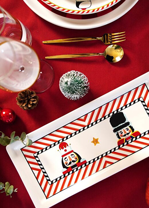 Nutcracker Dikdörtgen Servis 35 x 16 cm NEW026 4