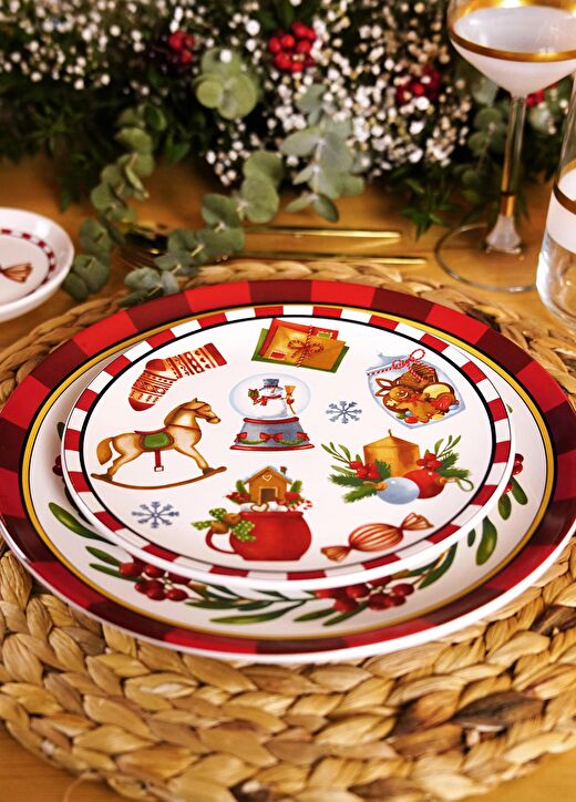 Globe Pasta Tabağı 6 Lı Set 19 cm NEW028 2