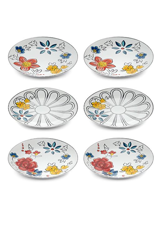 Fiore Pasta Tabağı 6 Kişilik 2