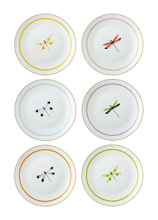 Dragonfly Pasta Tabağı 6 Kişilik 1