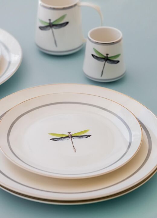 Dragonfly Pasta Tabağı 6 Kişilik 4